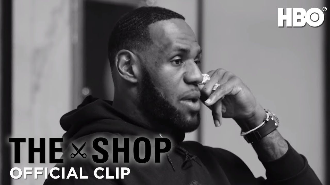 lebron lonzo the shop