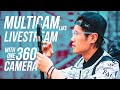 EASY Multi-camera Livestream for Vloggers! Qoocam 8K Vlog Live & Supervlog Tutorial