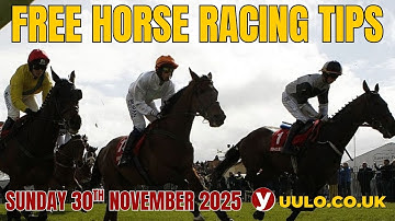 NAP & NB 🏇Caroline’s Sunday Selections for 30th November 2025🏇