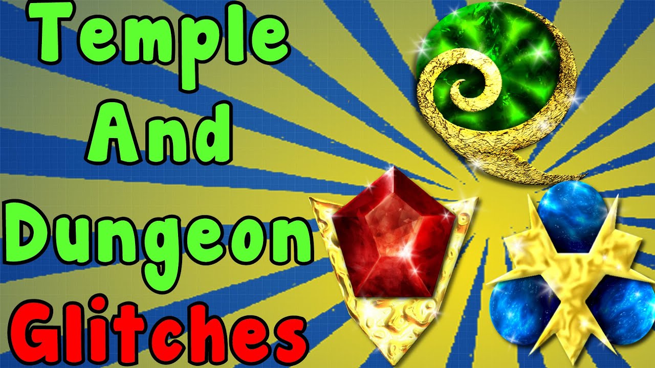 The Legend Of Zelda Ocarina Of Time - Temple Glitches! - YouTube