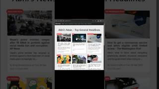 Famous JavaScript News App 📰 | NewsAPI se Latest Headlines Fetch Kare! #shorts #javascript #viral #trending Net Worth