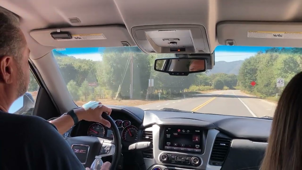 leaving Santa Margarita CA-58 west (10/14/2023)