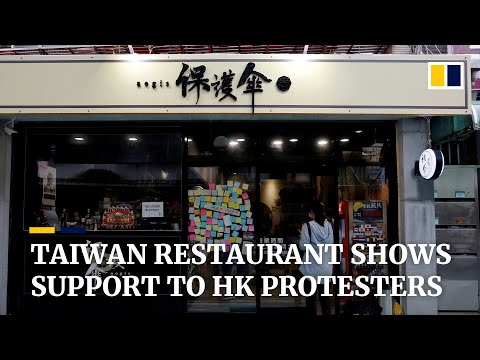 Restaurant in Taiwan offers solace to Hong Kong protester seeking sanctuary