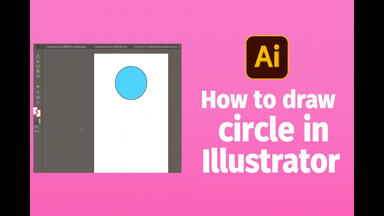 How to Draw a Circle in Illustrator FAST – Beginner Tutorial