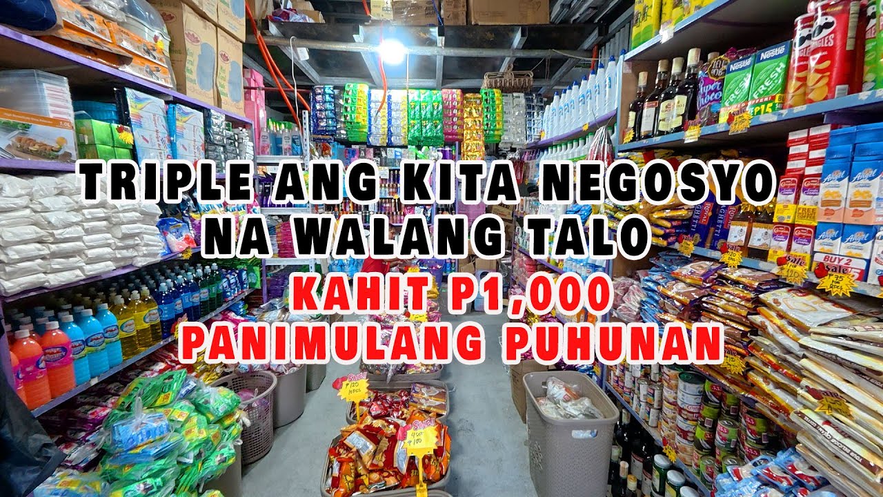 KAHIT P1,000 PANIMULANG PUHUNAN TRIPLE ANG KITA NEGOSYO NA WALANG TALO | PRESYONG SHOPEE!