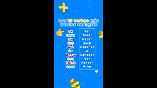 Estos Son Los 10 Verbos Que Tu Hijo Debe Saber En Inglés, Practíquenlos Juntos