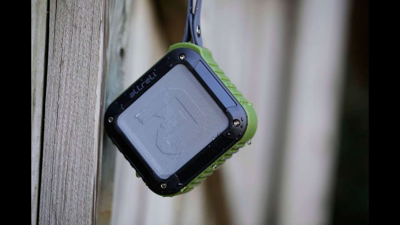 aLLreli Rockman SIPX5 Portable Waterproof Bluetooth Speaker