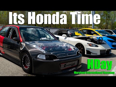 HDay 2025 Largest Honda Event Held At Maryland International Raceway 