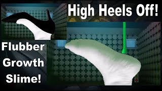 Ultrawoman Evis Heel Strip And Growth Slime Tickling