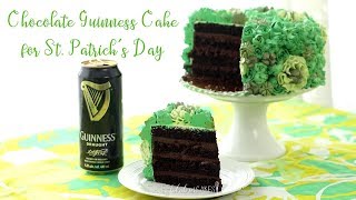 Chocolate Guinness Cake for Saint Patrick's Day