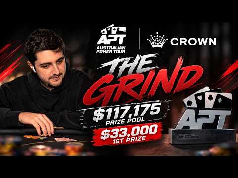 LIVE FROM CROWN METROPOL - AUSTRALIAN POKER TOUR - MELBOURNE CHAMPS II - THE GRIND - FINAL TABLE