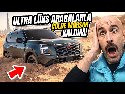 ÇÖLDE YARIŞTIK, PATROL’LE KUMA SAPLANDIK! 😳