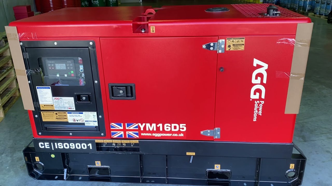 Starting Up Brand New 16KVA Industrial Generator with Yanmar Engine