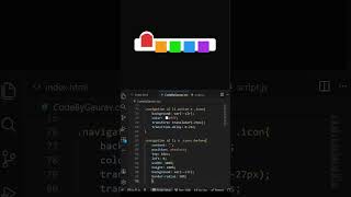 Responsive Header Design using HTML &amp; CSSC #shorts #html #css #chennelwebsite #acodecity