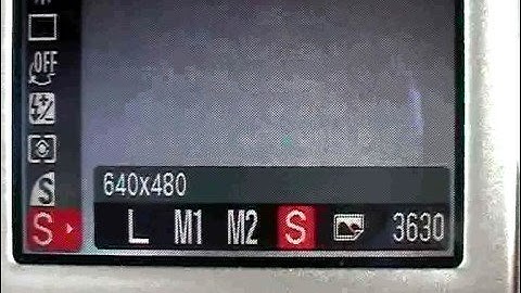 Canon A610/A620: Image Resolution