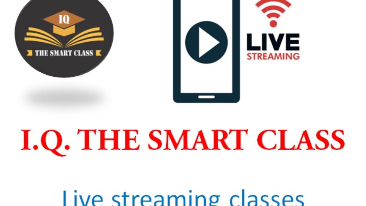 LIVE STREAMING CLASSES - YouTube