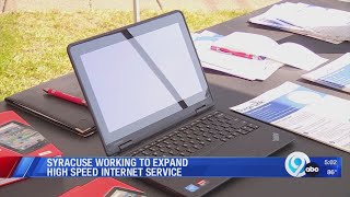 Syracuse looking to expand high speed internet service