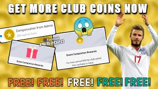 How to get more free club coins | easy way with proof in Pes 2020 mobile screenshot 5