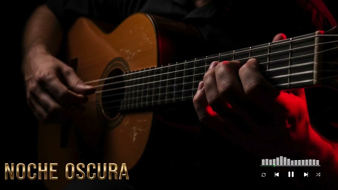 Noche Oscura Flamenca 🔥 Guitarra Profunda y Alma Latina | Dark Flamenco Night