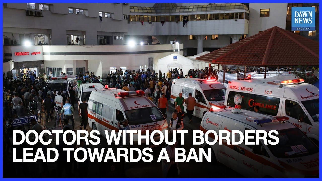 Doctors Without Borders May Be Barred From Gaza After Missing Israel’s Aid Deadline