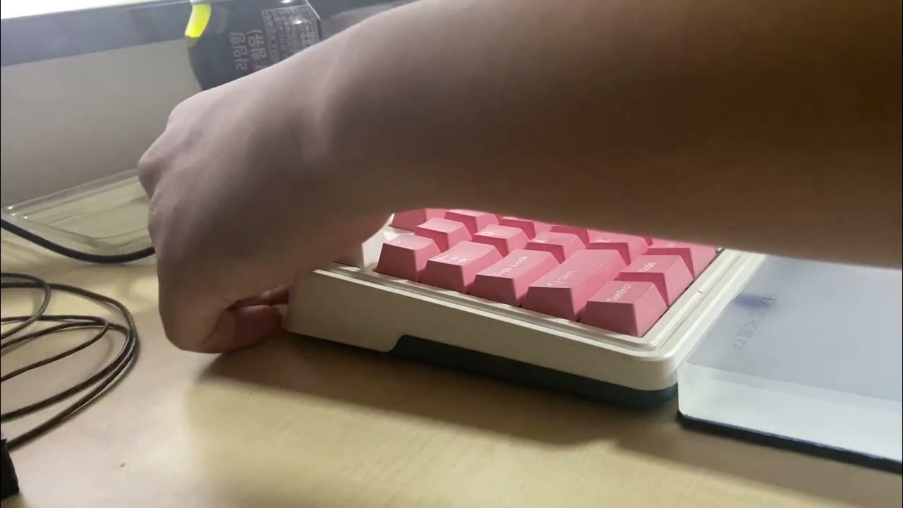 cmk87 라임축(스페이스바에 아이트민트축) - YouTube