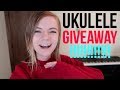 I&#39;m giving away a ukulele!!! Here&#39;s how you can win it!!!✨