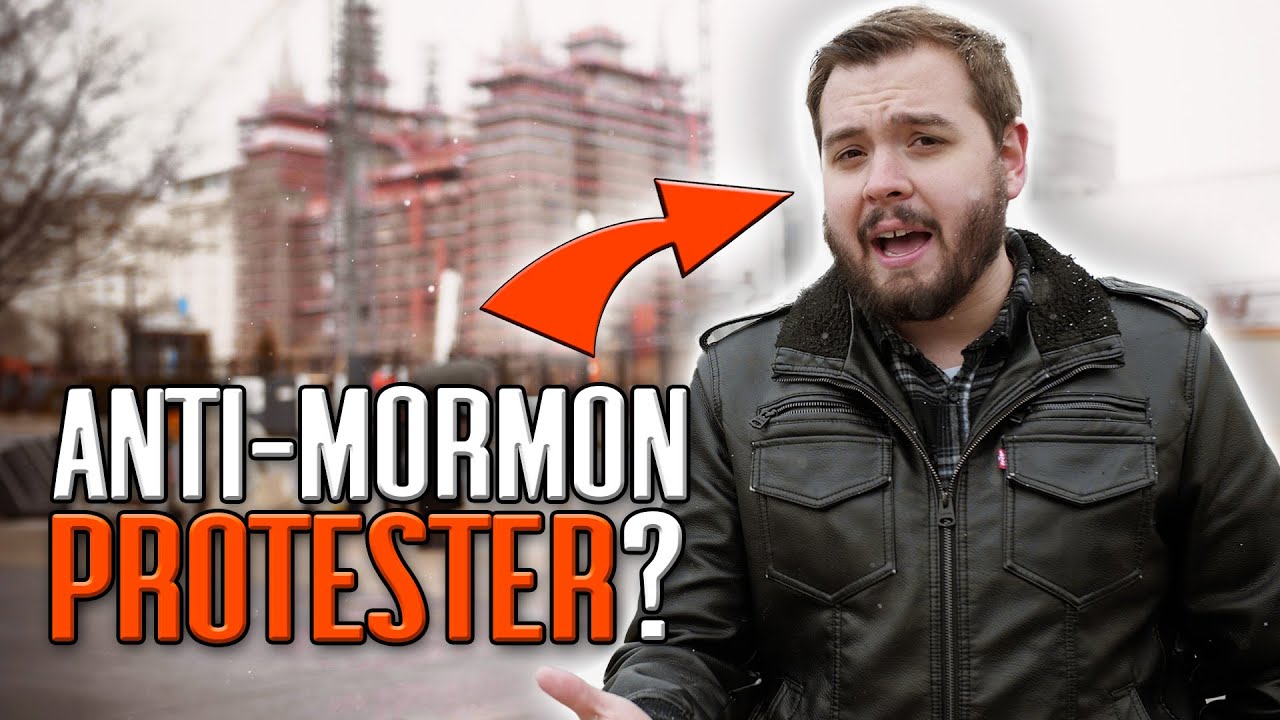 I'm a Christian "Protester" Outside LDS General Conference YouTube