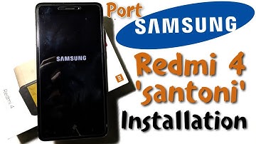 Samsung Experience port ROM for Redmi 4X/4 (Santoni), Complete installation method