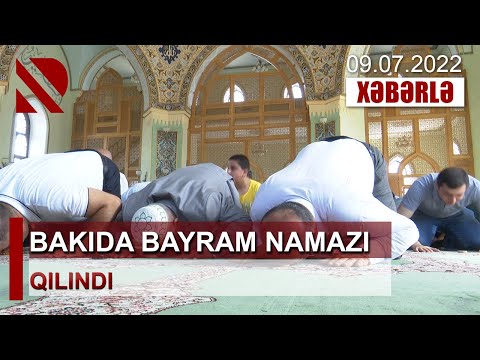 Bakıda bayram namazı qılındı