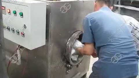 cocoa bean roasting machine|cocoa bean process machine