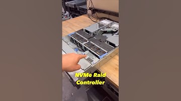 Dell PowerEdge R750 Server With NVMe Hardware Raid 😍 #dellemc