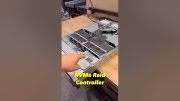 Dell PowerEdge R750 Server With NVMe Hardware Raid 😍 #dellemc