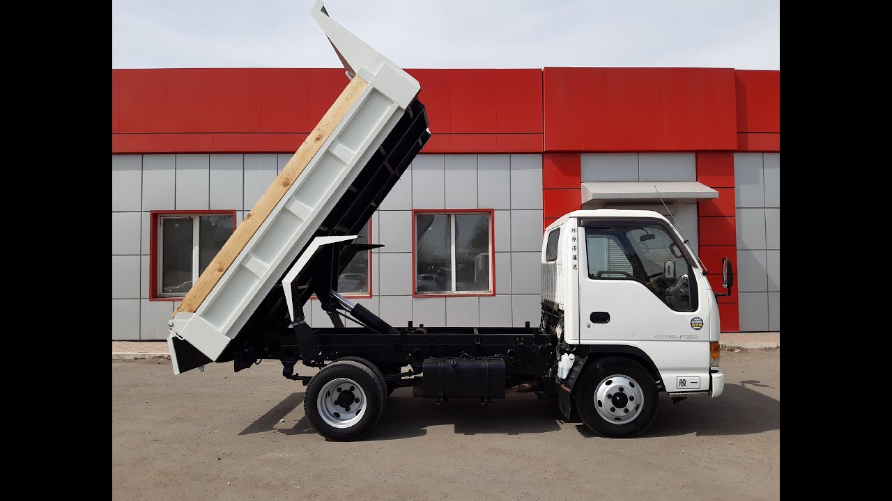 ISUZU ELF   dump  truck  YouTube