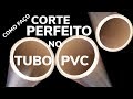 CORTAR TUBO DE PVC DE FORMA PERFEITA COM O CORTADOR DE TUBO DE PVC DA TRAMONTINA PRÓ