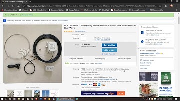 Where to purchase the MLA 30 amplified magnetic loop antenna on ebay