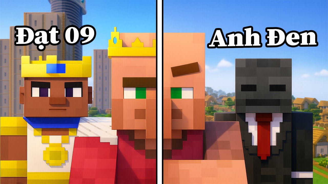 Cuộc Tranh Cử Bất Ổn Giữa Đạt 09 VS Anh Đen Xì Xì Để Làm Vua Của Dân Làng 🤣 Siêu Hài Hước