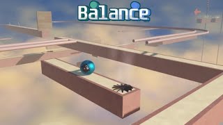 我是一個圓形的物體，要通過關卡就必須要保持平衡！[Balance]