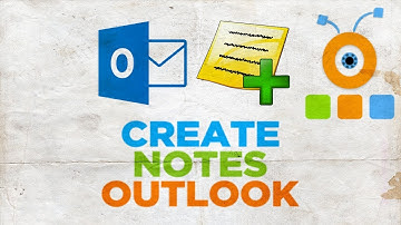 How to Create Notes in Outlook | How to Add Notes in Outlook