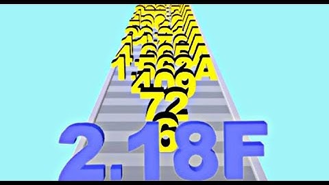 NUMBER MERGE RUN - Number Master 3D Infinity; No Ads + Ads Clicker - Power Games