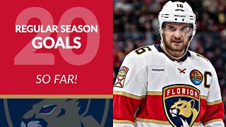 Aleksander Barkov&#39;s First 20 Goals of 22/23 NHL Regular Season