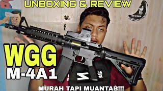 UNBOXING M4A1 WGG / GELL BLASTER - Murah tapi cabe rawit dan impresinya dapet !!