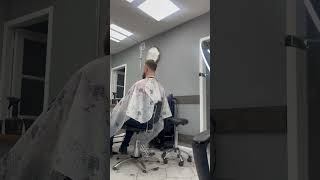 Male Fade Haircut by Hot Lady Barber