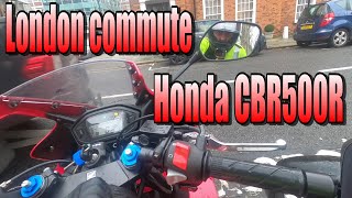 Honda CBR500R London commute