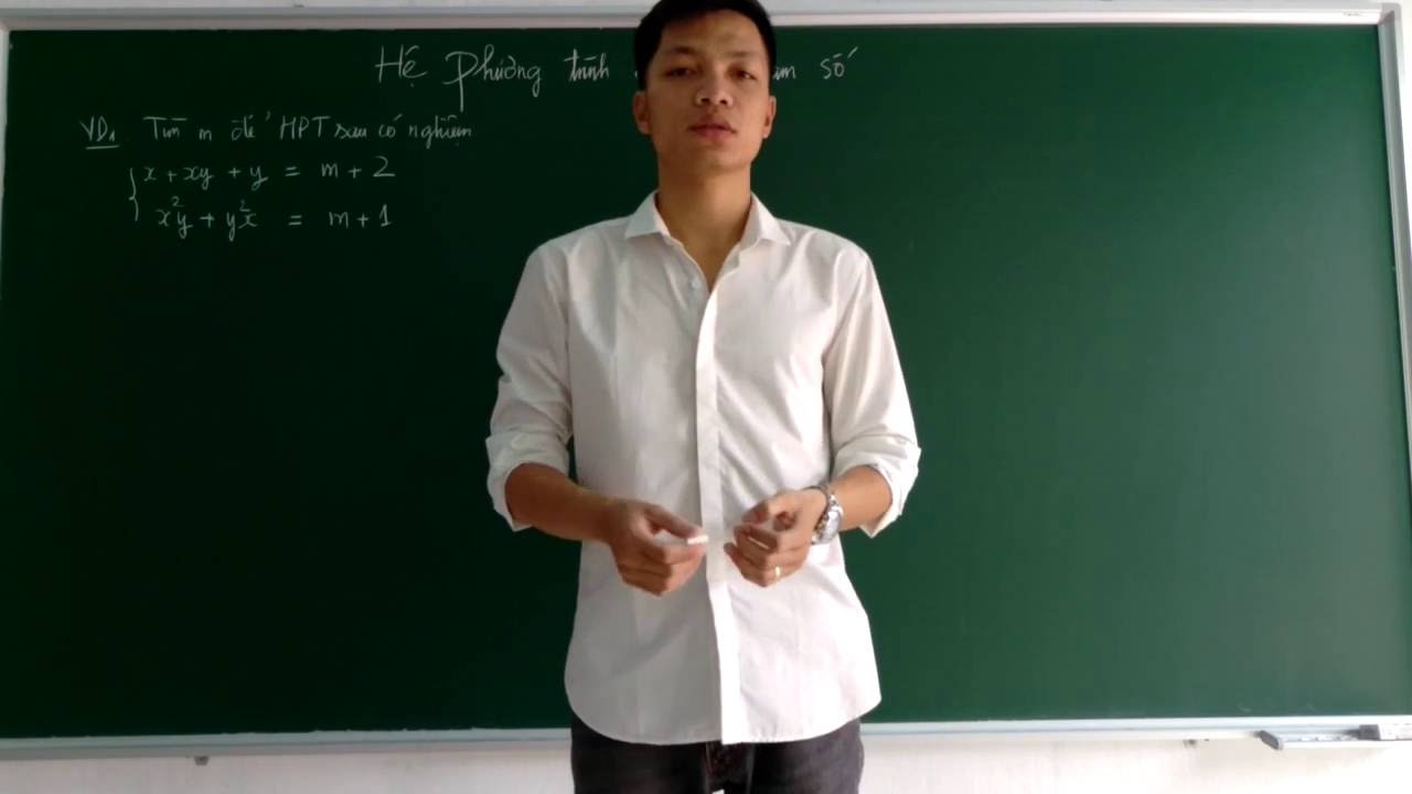 Hệ phương trình chứa tham số!