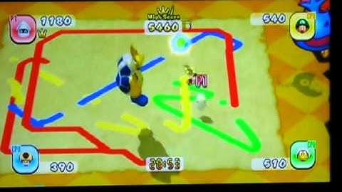 Mario Super Sluggers - Graffiti Runner 4900 pts.!! with the WR and how to do it