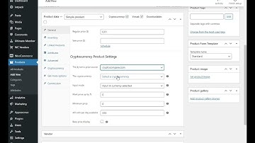 CryptoCompare.com Dynamic Price ERC20 Token WooCommerce Product Configuration Guide
