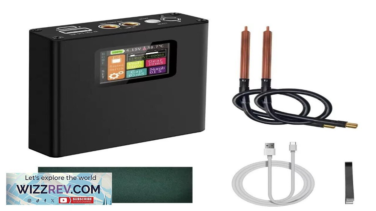 Digital Display Spot Welder 0.1 0.25MM Nickel Welding Handheld Machine Digital 18650 Lithium