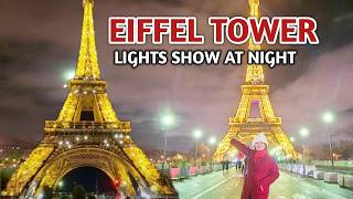 Europe Vlog Eiffel Tower At Night Paris France eiffel Tower Sparkling At Night In Paris fe Napa