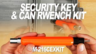 Jonard Tools Telecom Security Key Can Wrench Kit M-216Cexkit Product Video