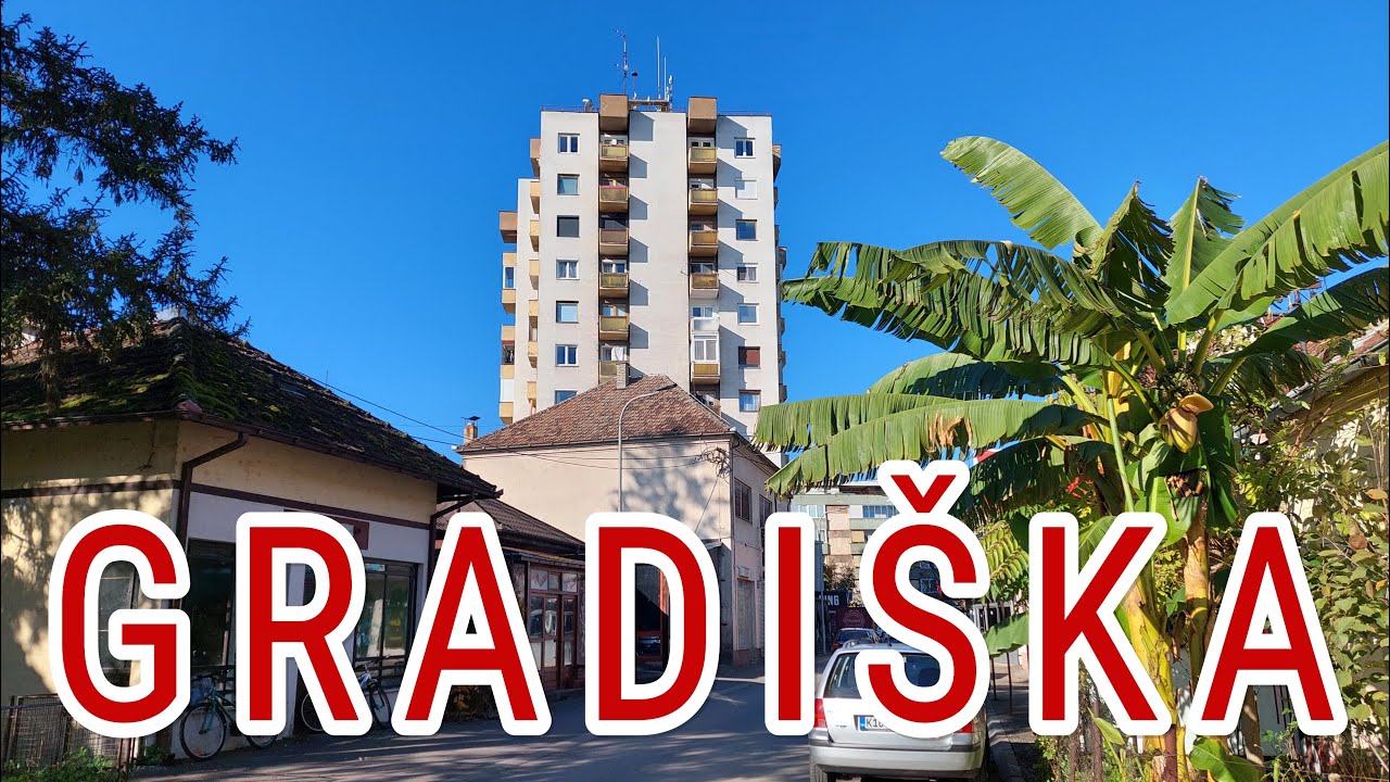 GRADIŠKA - Šetnja kroz grad ( Novembar 2023 )